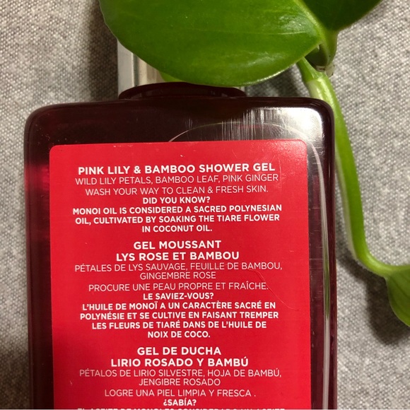 BBW Pink Lily & Bamboo shower gel - Picture 2 of 2